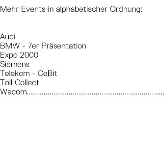 Events